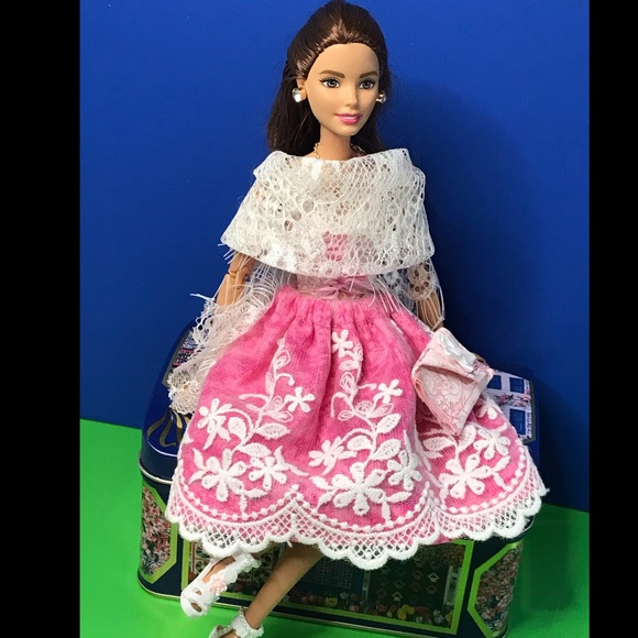 SOLD Custom Barbie Fashion Spring/Summer 8-Piece Set - Picture 6 of 9